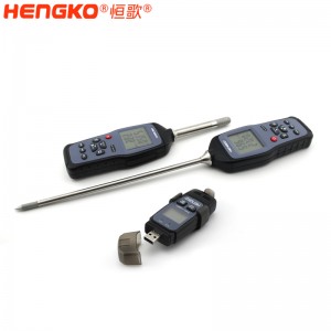 恒歌定制手持溫濕度記錄儀_高精度響應快用于農(nóng)業(yè)大棚溫濕度記錄儀