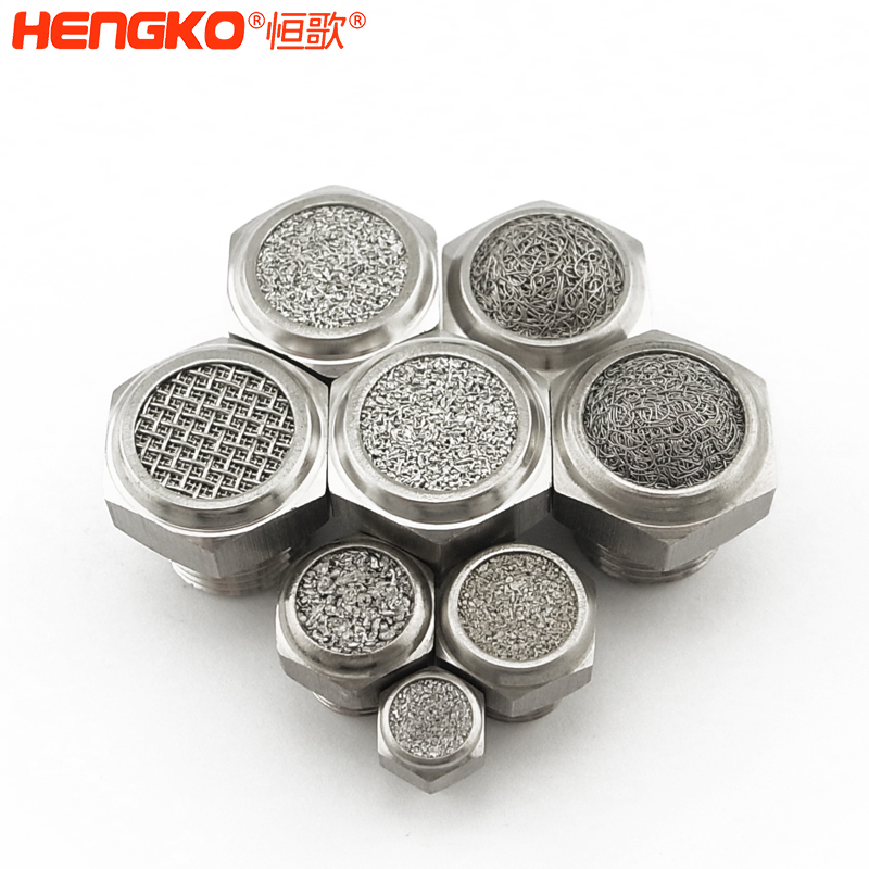 廠家直銷316不銹鋼燒結(jié)消聲器耐高溫降噪,粉末燒結(jié)氣動元件可按需定制 Featured Image