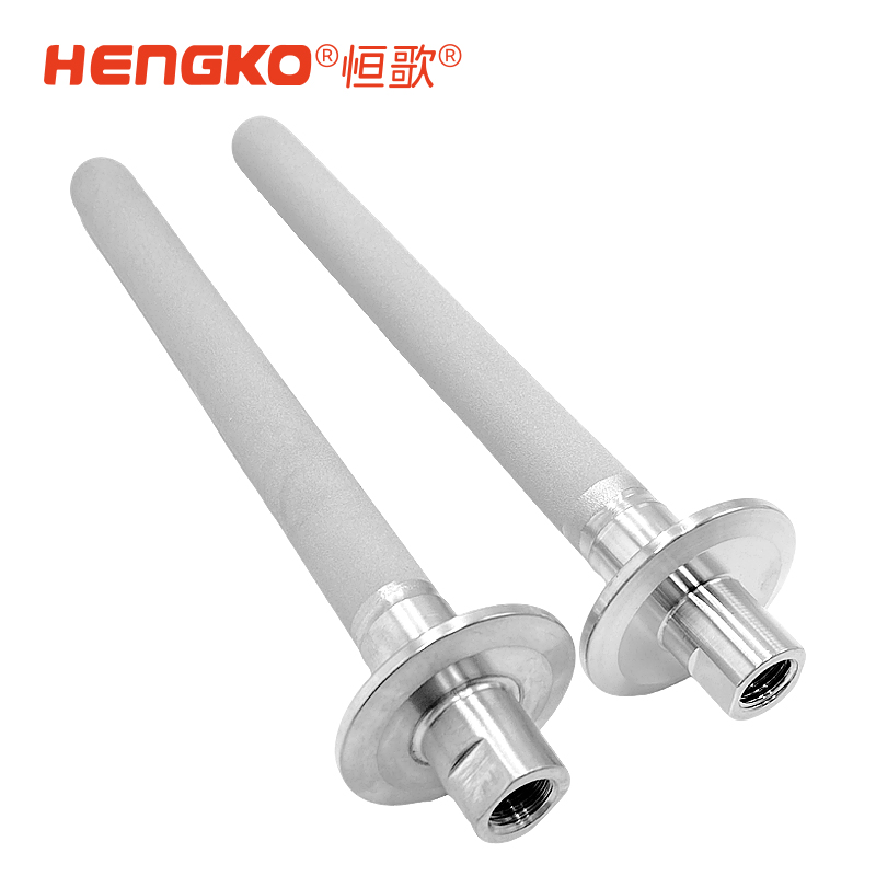 316食品級不銹鋼粉末燒結(jié)曝氣石_過濾1/4NPT內(nèi)螺紋連接3微米過濾器 Featured Image