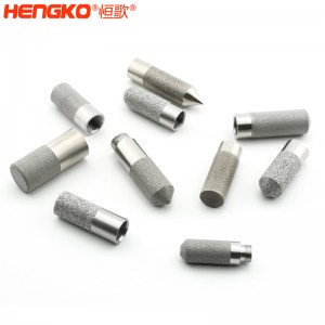 廠家生產(chǎn)0.2-90μm溫濕度傳感器不銹鋼探頭外殼防水防塵耐腐蝕，多種型號(hào)可定制