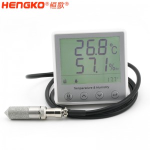 恒歌農業追溯監測系統高精準RS485溫濕度變送器帶露點功能，自動化監控溫室大棚溫濕度物聯網方案