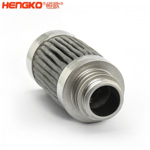 恒歌供應不銹鋼燒結(jié)網(wǎng)過濾器_耐腐蝕耐高溫多層絲網(wǎng)高強度易清洗濾芯