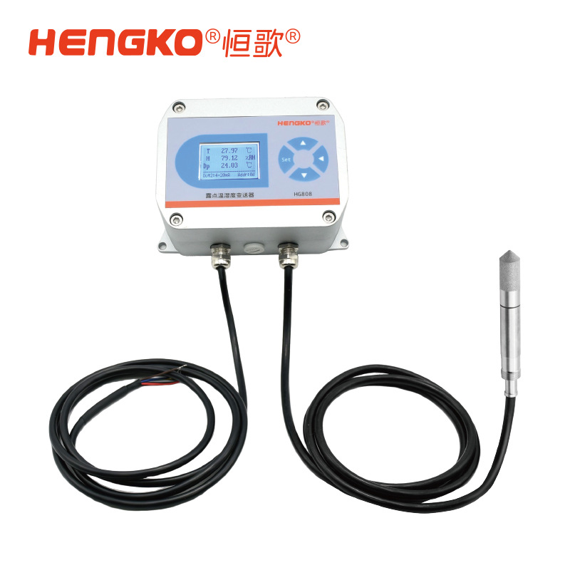 恒歌HG808-A系列：耐180°C高溫，帶顯示屏，多場景露點監測！