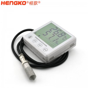 恒歌農業追溯監測系統高精準RS485溫濕度變送器帶露點功能，自動化監控溫室大棚溫濕度物聯網方案