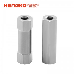 恒歌一體式接頭阻尼液壓過渡接頭體帶節(jié)流小孔阻尼限流閥過濾器