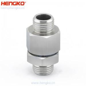 恒歌微納米級不銹鋼316內聯過濾器0.2-120微米耐高溫耐腐蝕制藥工業可用，來圖定制