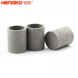 廠家生產多尺寸不銹鋼粉末燒結濾筒，堅固耐用壽命長用于流量控制和均布